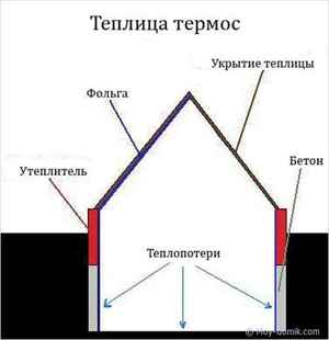 Преимущества теплицы термос